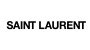 Saint Laurent Schal mit Logo Rosa