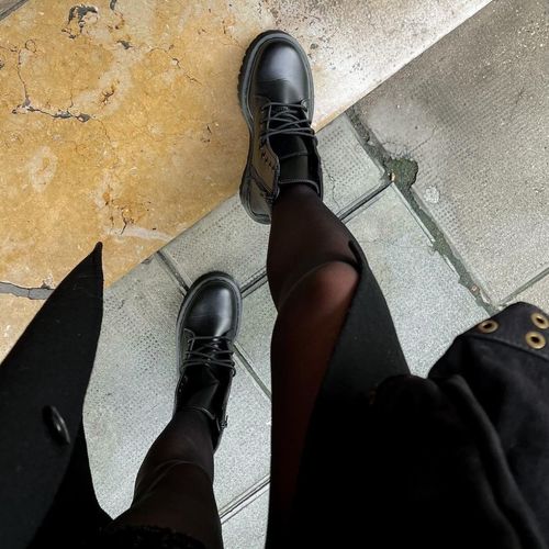 martens x suicoke depa sandal in black smooth size uk 9 end clothing